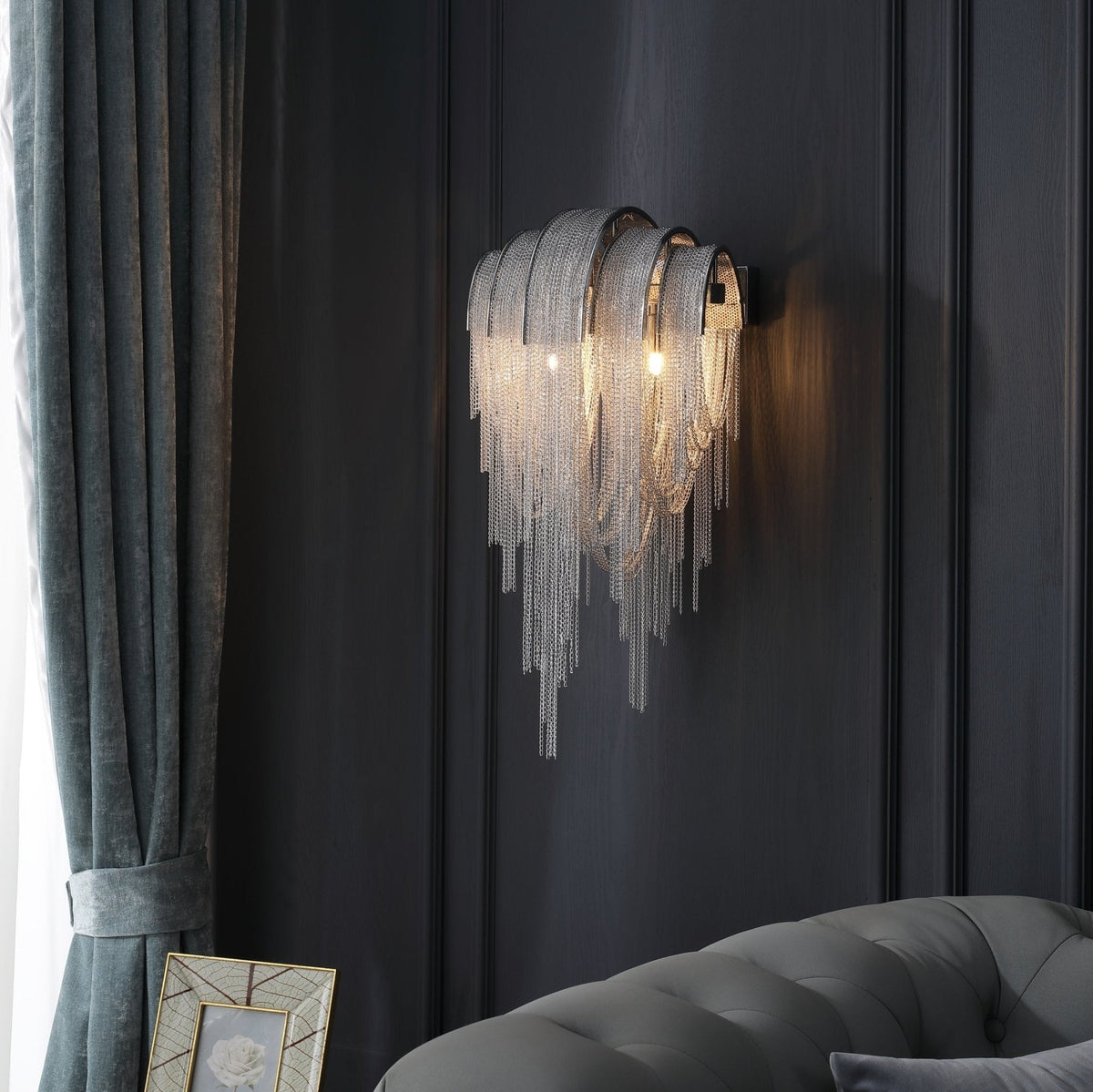 Elara Tassel Wall Lamp