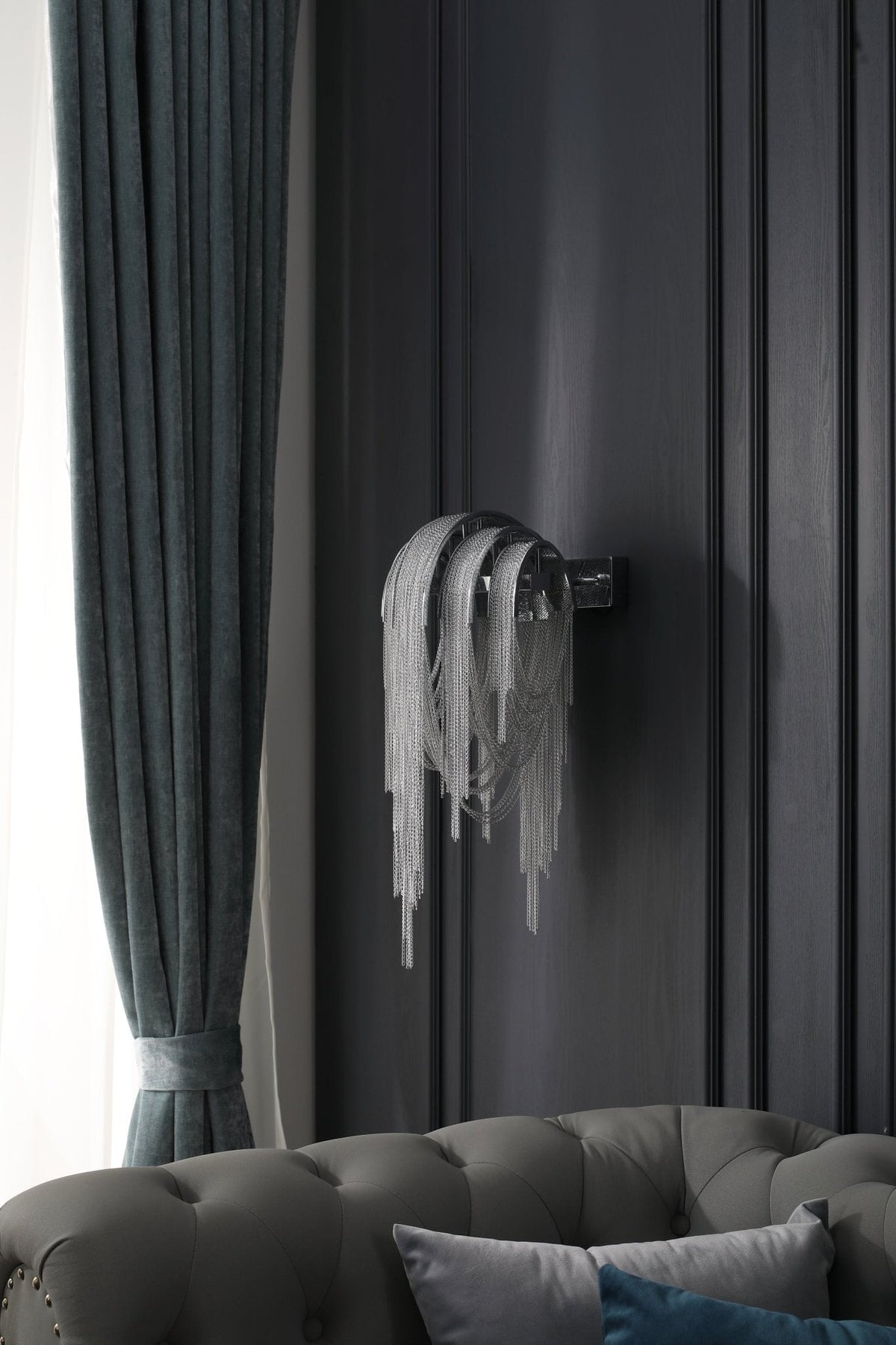 Elara Tassel Wall Lamp