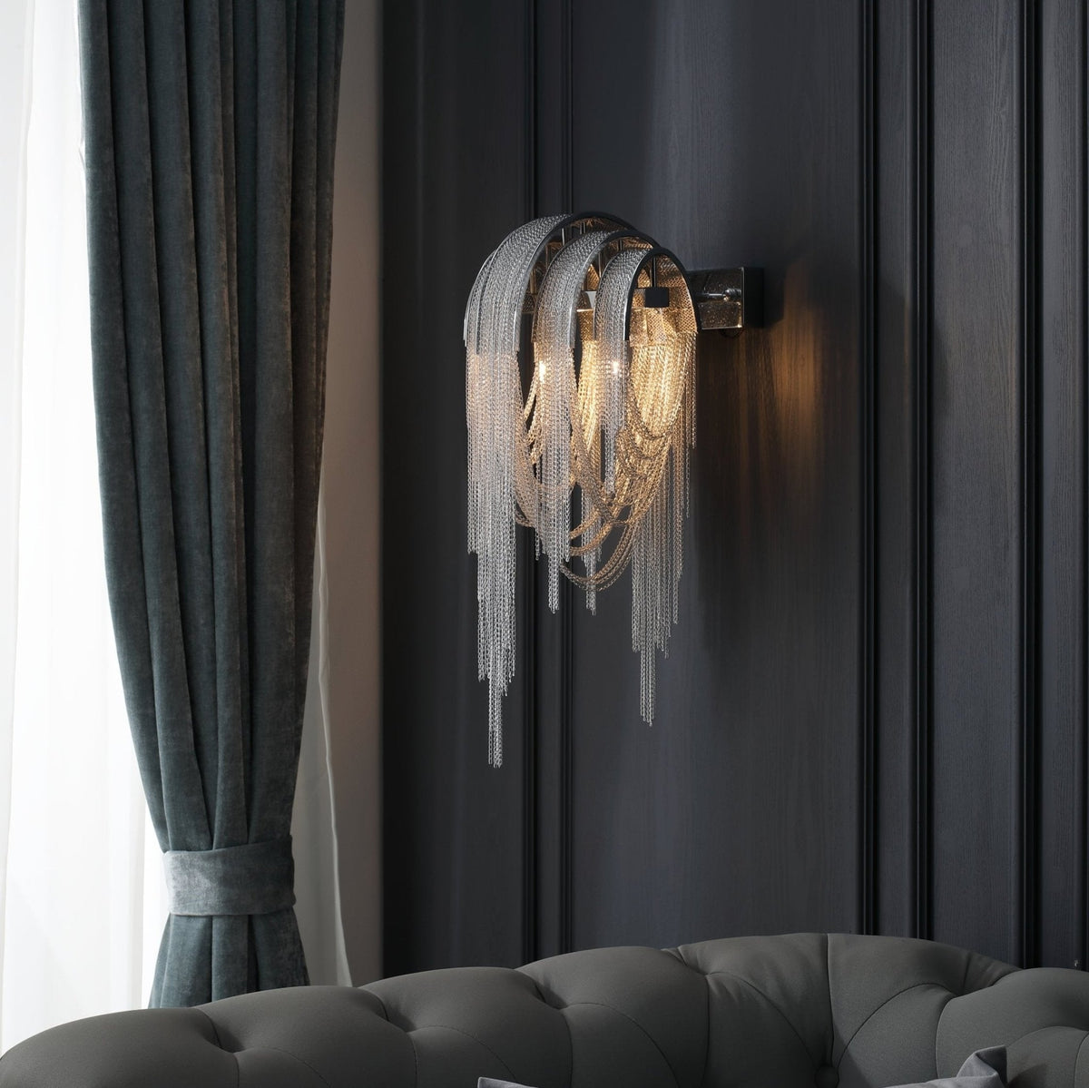 Elara Tassel Wall Lamp