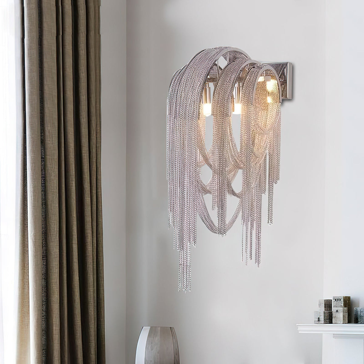 Elara Tassel Wall Lamp