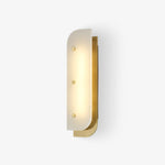Elaris Alabaster Wall Sconce in Gold or Black Finish