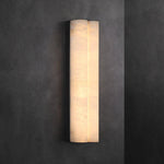 Elaris Alabaster Column Wall Sconce — Modern LED Wall Light
