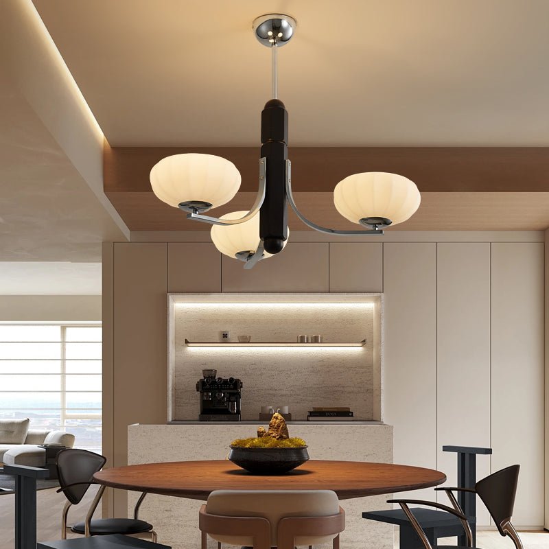Eldric Modern Glass Chandelier for Dining Room and Living Room