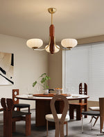 Eldric Modern Glass Chandelier for Dining Room and Living Room