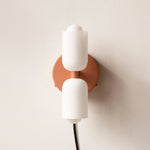 Creative Candle Shape Double Head Wall Lamp