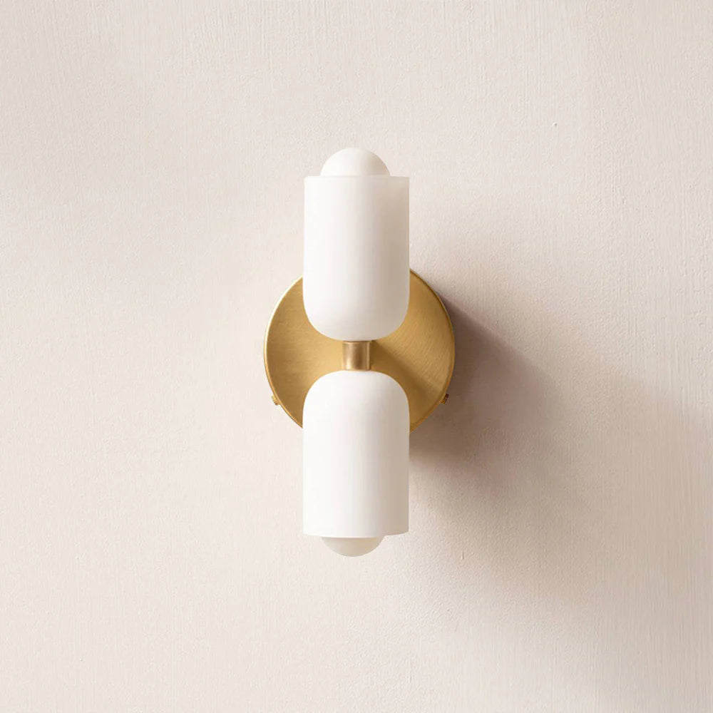 Creative Candle Shape Double Head Wall Lamp