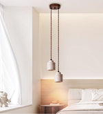 Elemental Travertine Mini Pendant Light in Natural Stone