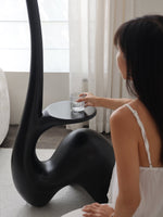 Elero Sculptural Floor Lamp – Modern Art Deco Lighting for Living Spaces