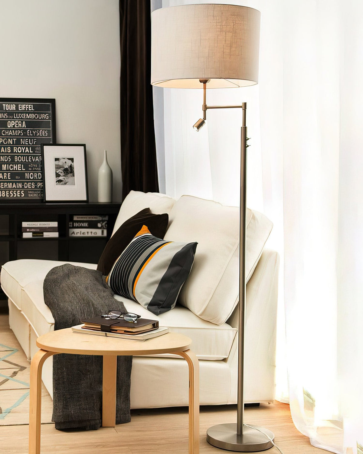 Elgin Fabric Floor Lamp