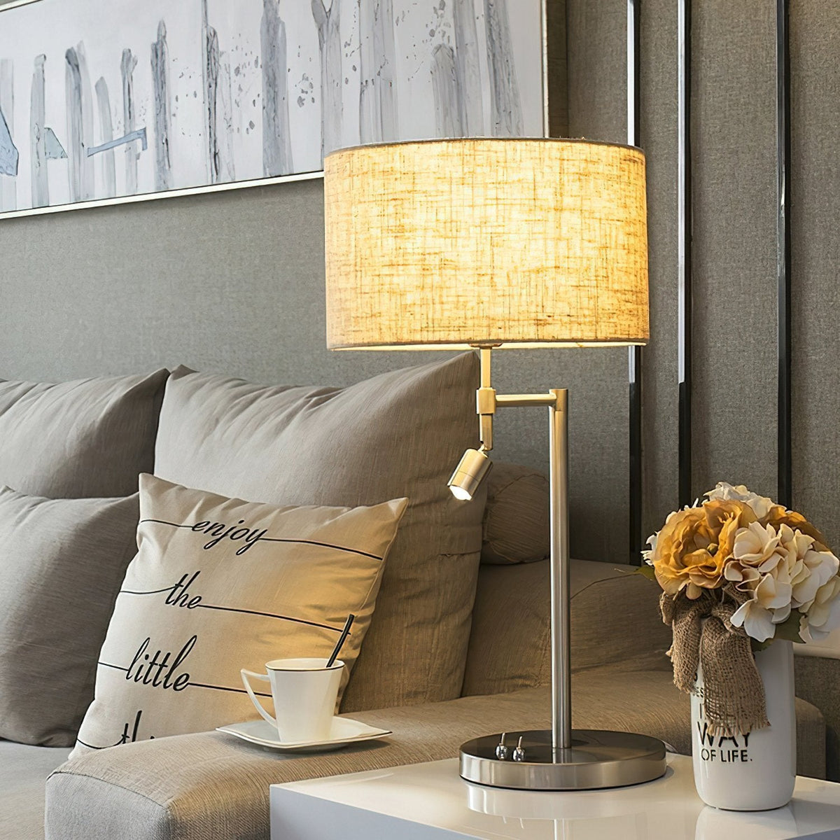 Elgin Fabric Table Lamp