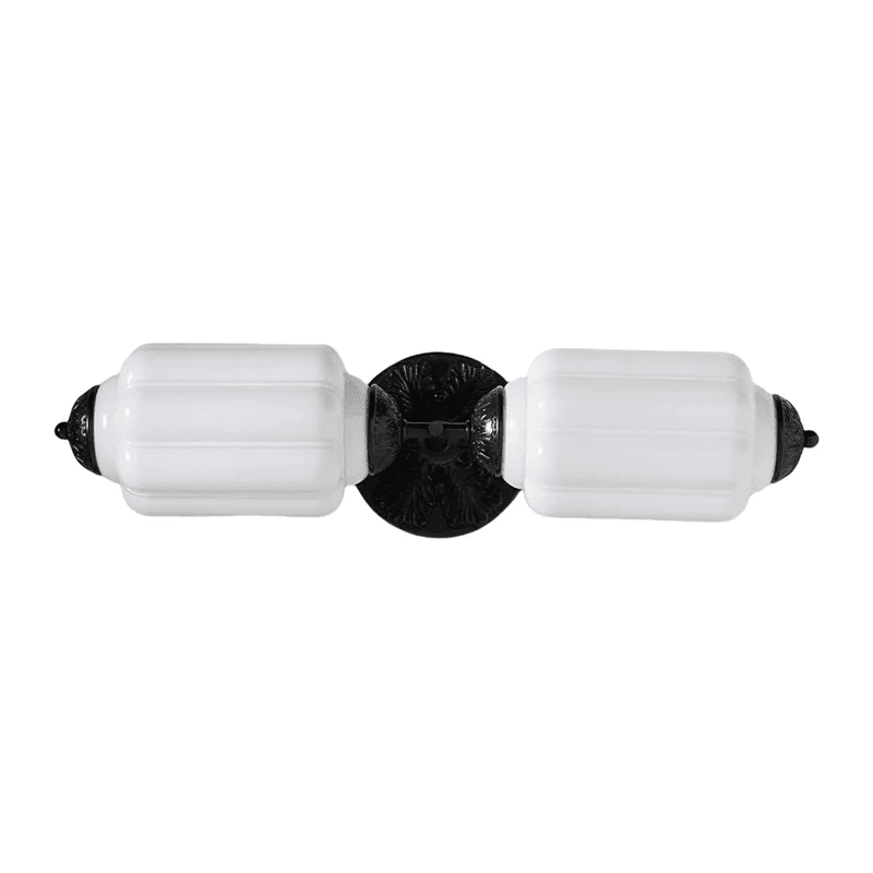 Elliot Brass and Glass Wall Sconce for Modern Interiors