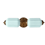 Elliot Brass and Glass Wall Sconce for Modern Interiors