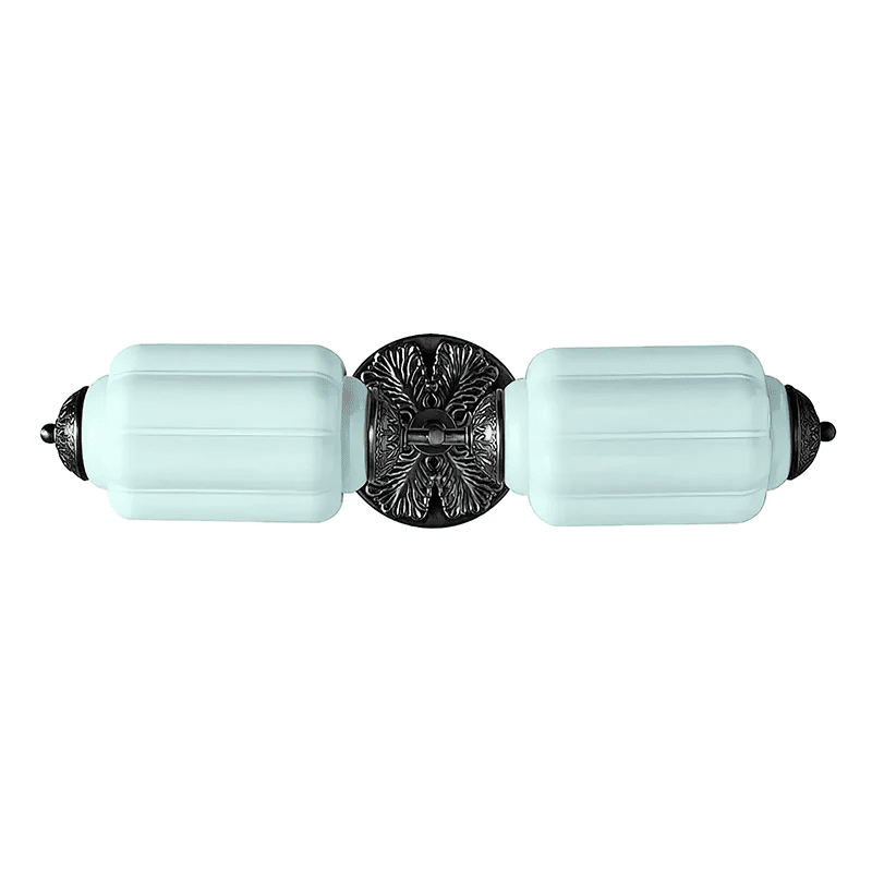 Elliot Brass and Glass Wall Sconce for Modern Interiors