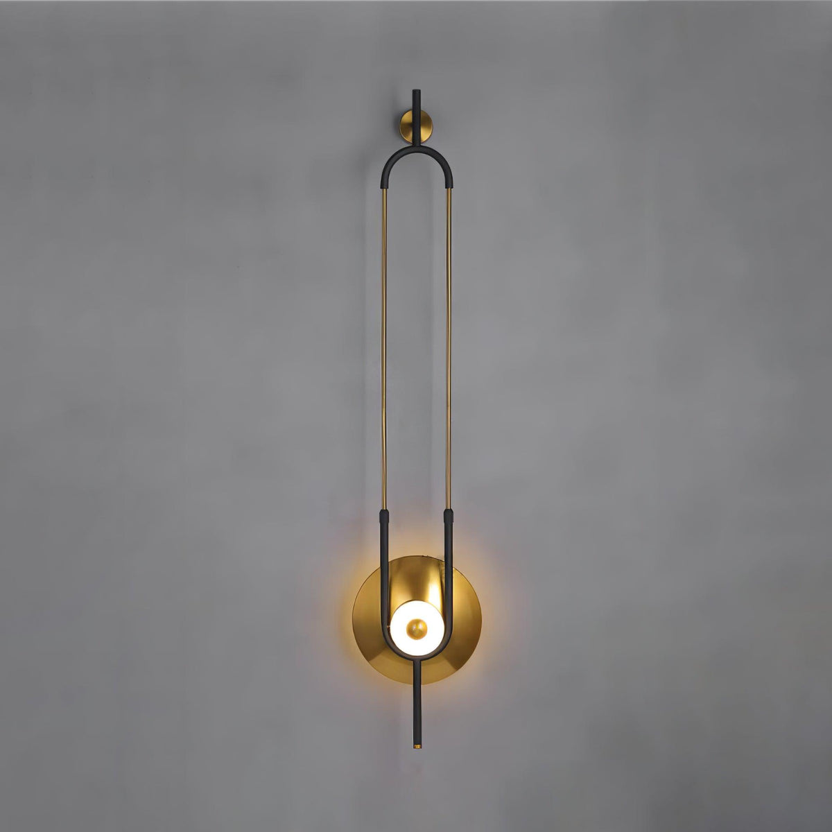 Ellipse Ring Marble Wall Light