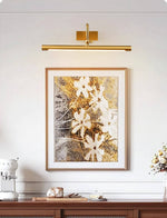 Ellis Linear LED Wall Sconce in Bronze, Black, or Gold