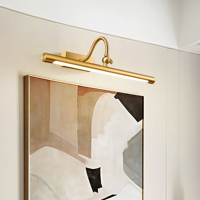 Ellis Linear LED Wall Sconce in Bronze, Black, or Gold