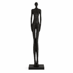 Elongated Form Sculpture Floor Lamp – Modern Abstract Art Lighting