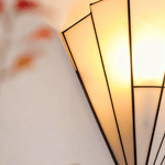 Elowen Deco Wall Sconce – Art Deco Opal Glass & Metal Lighting