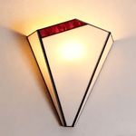 Elowen Deco Wall Sconce – Art Deco Opal Glass & Metal Lighting