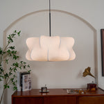 Elysia Pendant Swag Light – Modern Silk Cocoon Pendant for Dining & Living Rooms