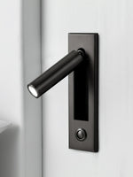 Embedded Bedside Plug In Sconce