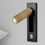 Embedded Bedside Plug In Sconce