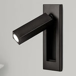 Embedded Bedside Plug In Sconce