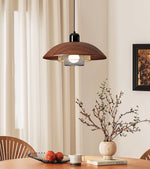 Ember Dome Pendant Light – Modern Metal Hanging Lamp for Dining & Living Spaces