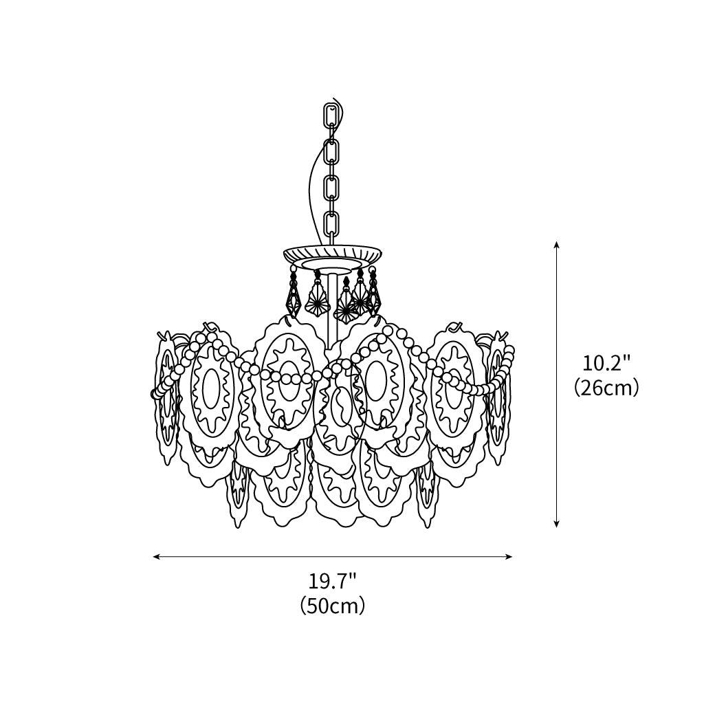 embossed-pearls-crystal-chandelier