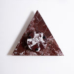 Virida Sculptural Marble Wall Sconce with Integrated LED