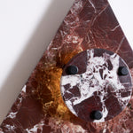 Virida Sculptural Marble Wall Sconce with Integrated LED