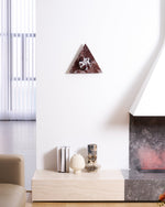 Virida Sculptural Marble Wall Sconce with Integrated LED