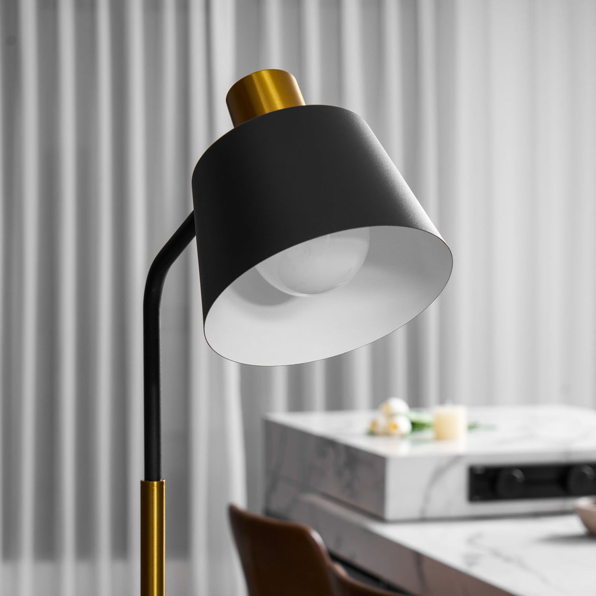 Emmental Floor Lamp – Sculptural Mid-Century Modern Standing Light