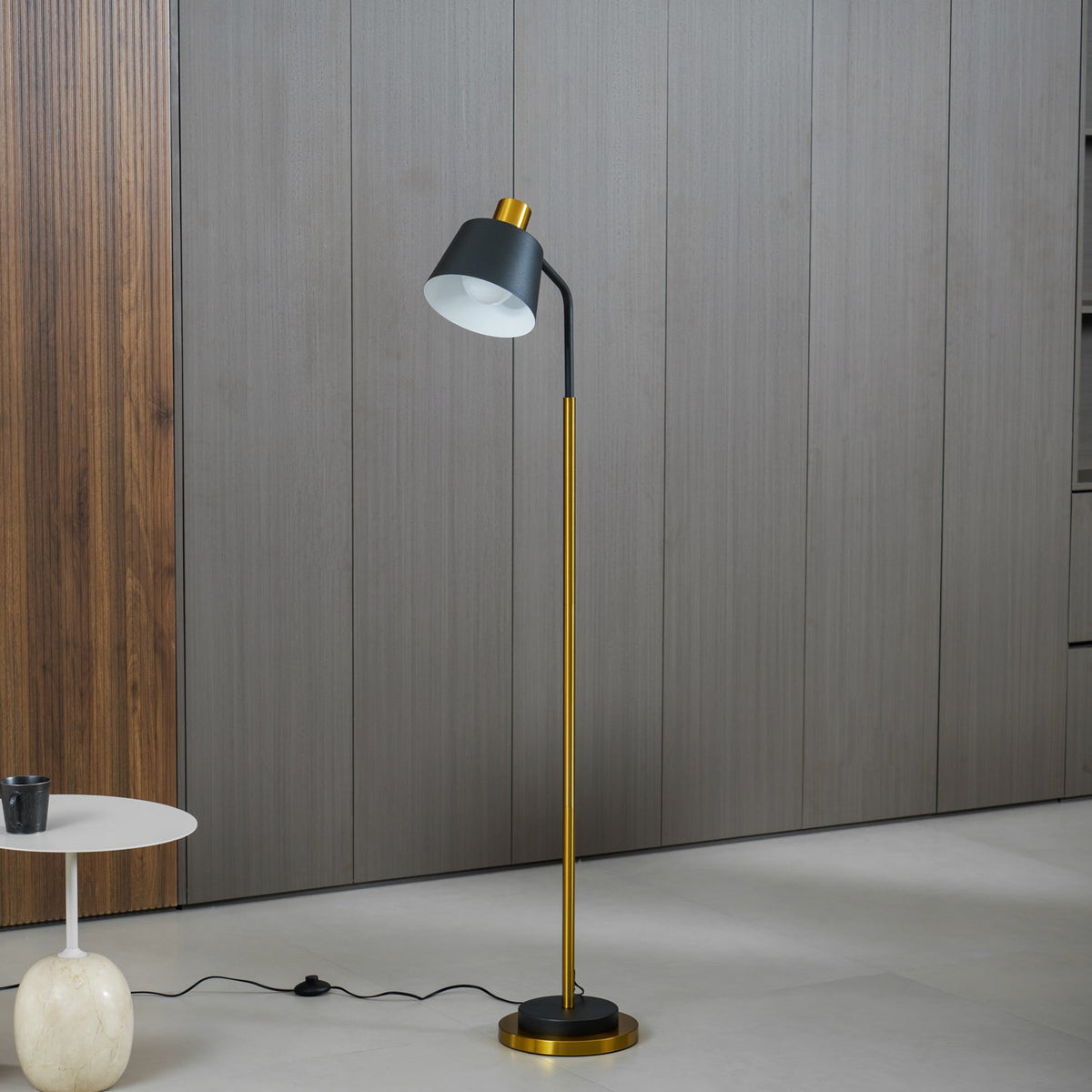 Emmental Floor Lamp – Sculptural Mid-Century Modern Standing Light