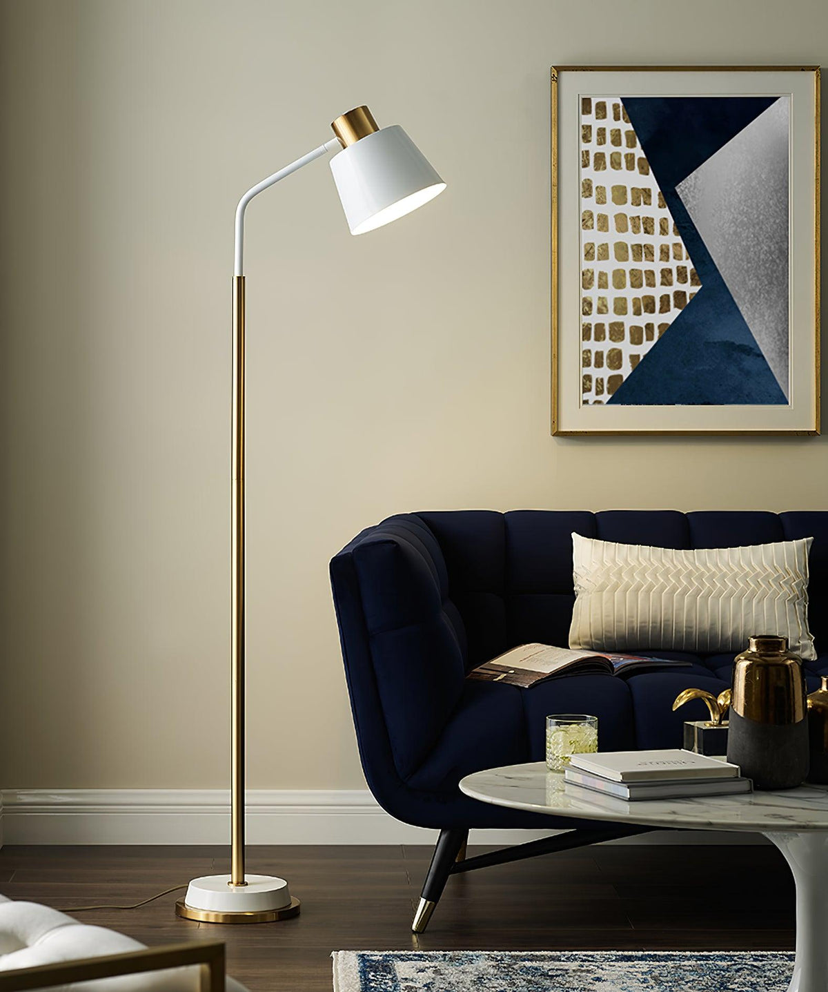 Emmental Floor Lamp – Sculptural Mid-Century Modern Standing Light