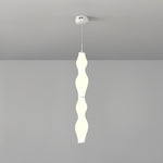 Empirico Sculptural LED Pendant Light in White Polyethylene