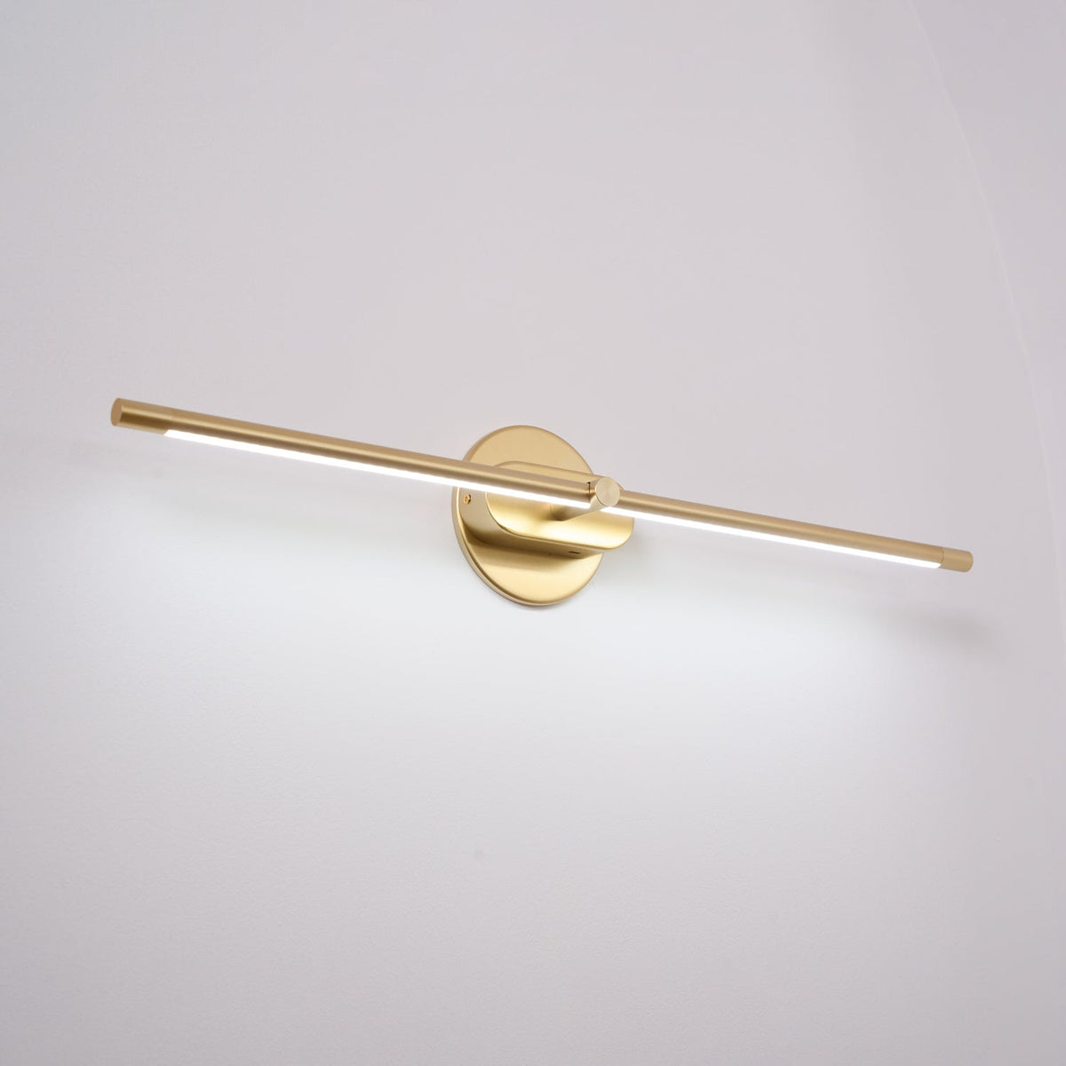 Minimalist Linear Rechargeable Wall Sconce – Cordless LED Vanity Light