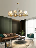 Enamel Lotus Chandelier