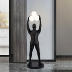 Enlightened Figure Sculptor Floor Lamp