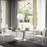 Equinox Balance Pendant Light – Modern Minimalist Glass Globe Chandelier
