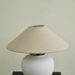 Erison Ceramic Table Lamp – Minimalist Bedside & Living Room Lighting