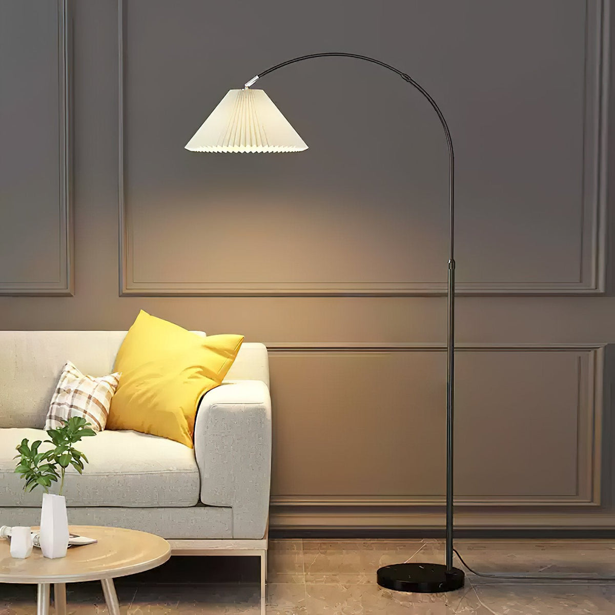 Tove Pleated Floor Lamp