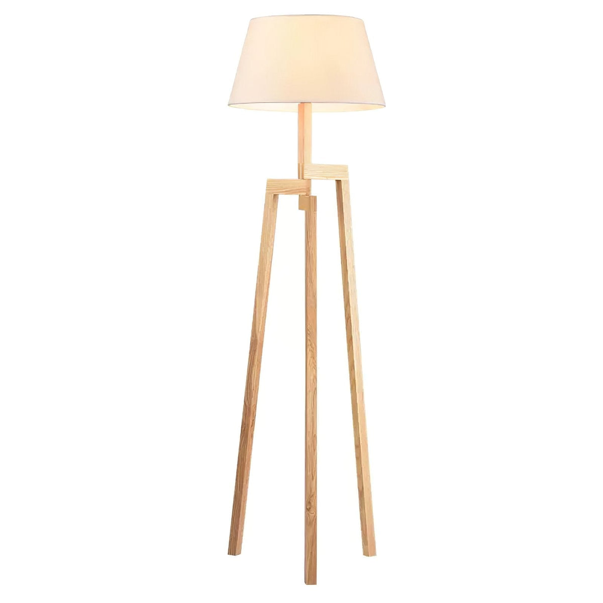 Escada Tripod Wooden Floor Lamp