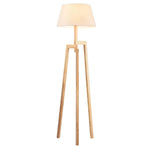 Escada Tripod Wooden Floor Lamp