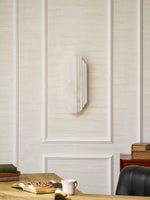 Estelle Wall Sconce in Natural Alabaster — Layered Stone LED Wall Light