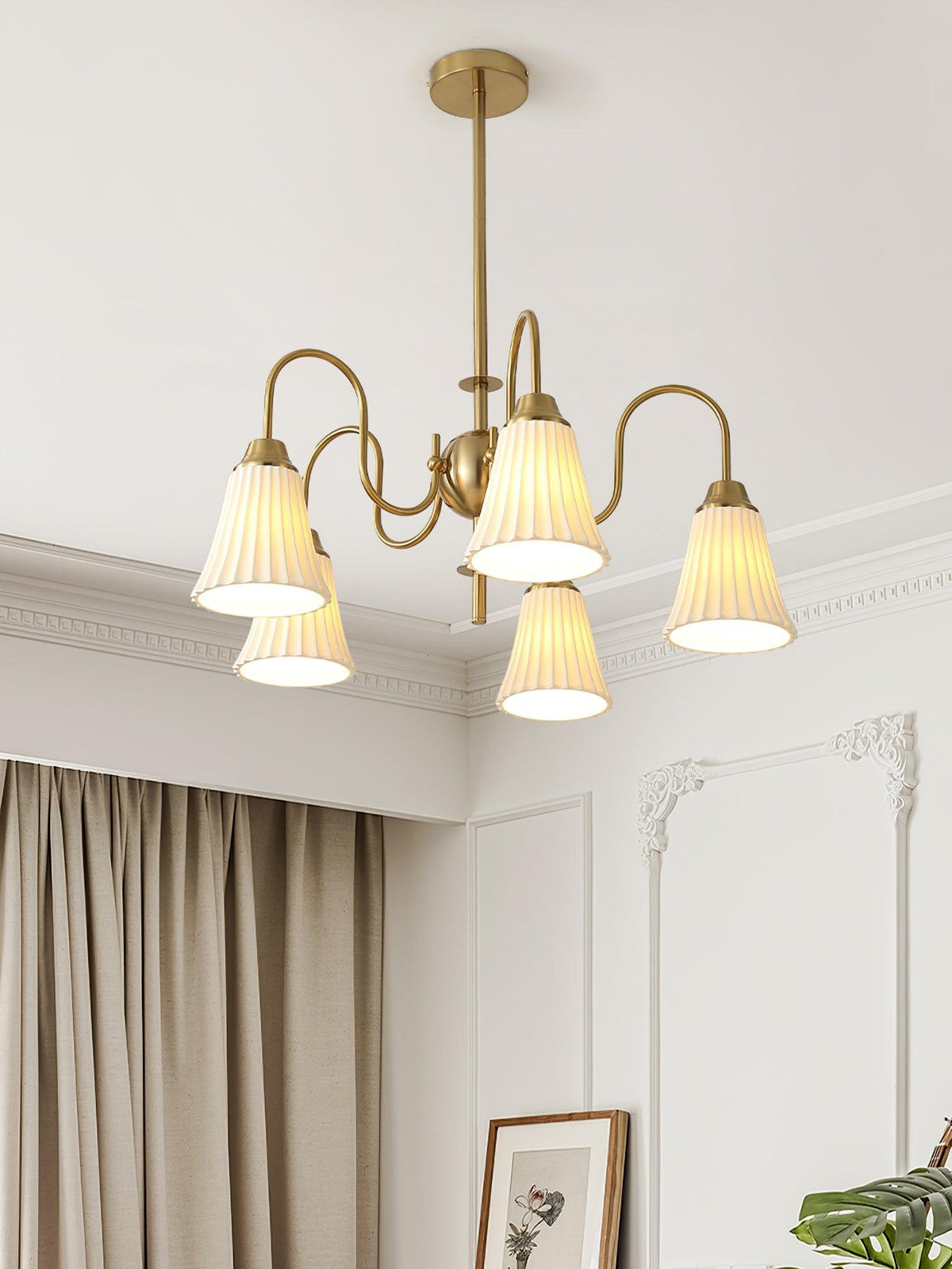 Esther Designer Ceramic Chandelier for Modern Interiors