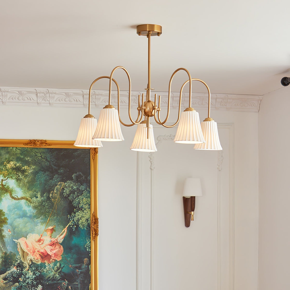 Esther Designer Ceramic Chandelier for Modern Interiors