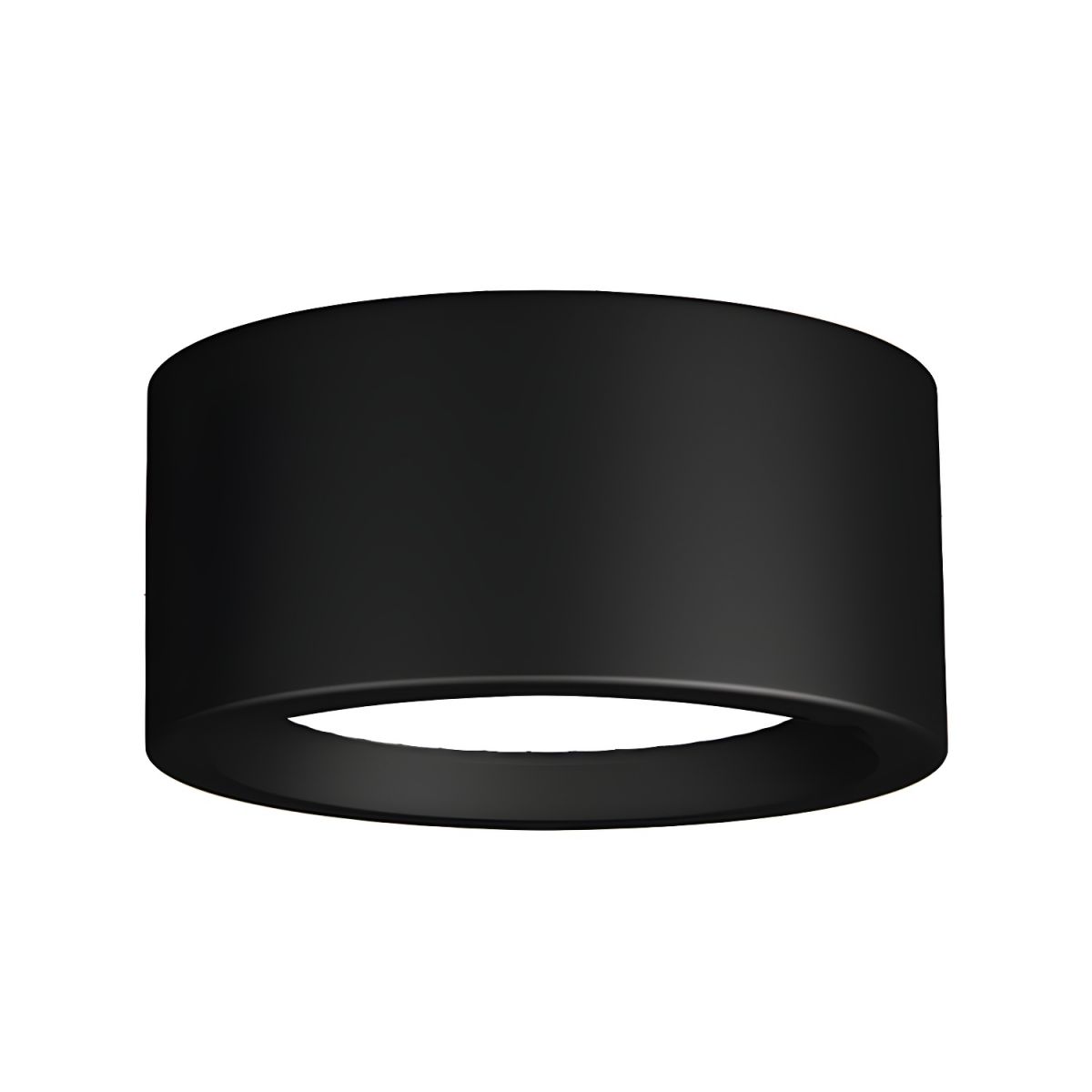 Ethan Modern LED Flush Mount Ceiling Light in Black or White
