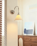 Ethereal Petal Wall Sconce – Modern Ceramic Wall Light for Bedroom & Living Room