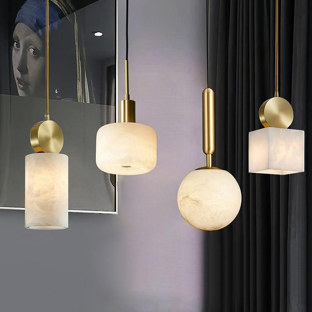 Etruscan Aabaster Pendant Light - ailampplus